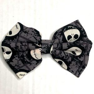 Handmade Jack Skellington Bow Tie/Hair Bow